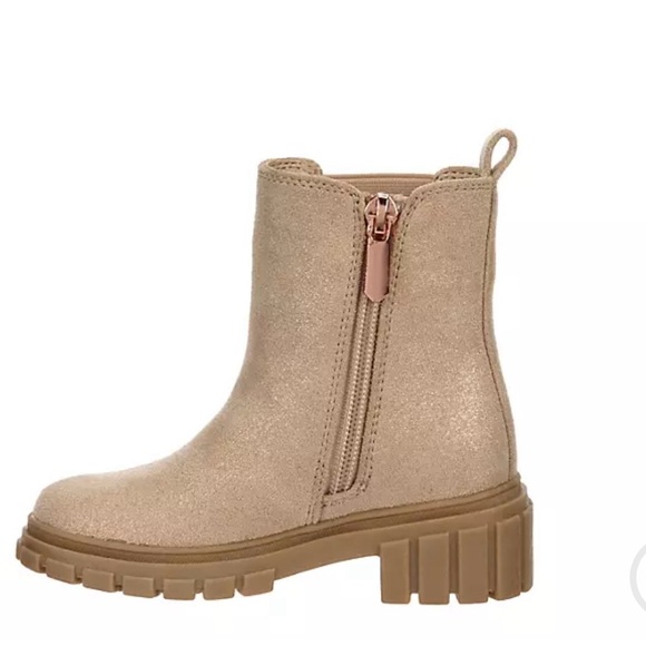 Cupcake Couture Lil Cora Chelsea Boots in Blush - Size 10 - Picture 2 of 11